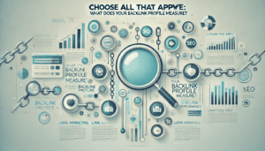 Choose All That Apply What Does Your Backlink Profile Measure? The Untold Metrics You're Missing That Could Boost Your SEO!