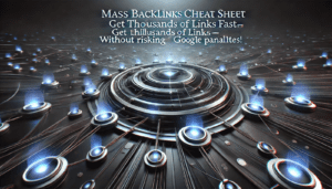 Mass Backlinks Cheat Sheet: Get Thousands of Links Fast—Without Risking Google Penalties!