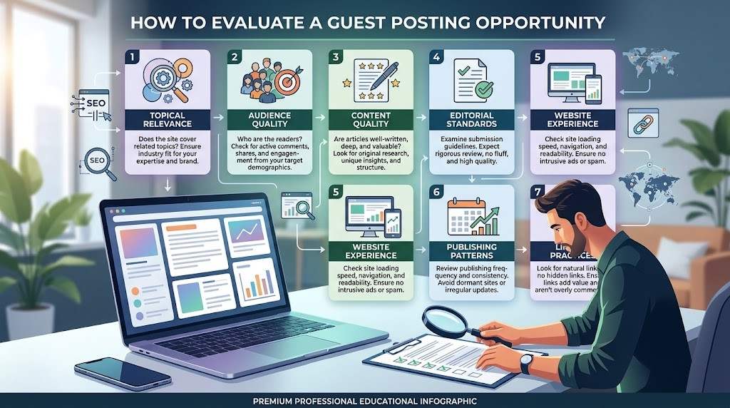 How to evaluate a guest posting opportunity