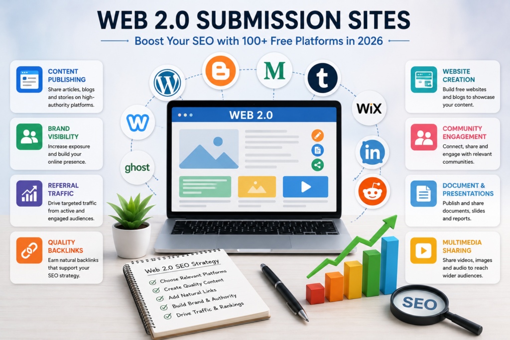 Web 2.0 Submission Sites