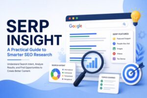 SERP Insight and link insertion SEO research