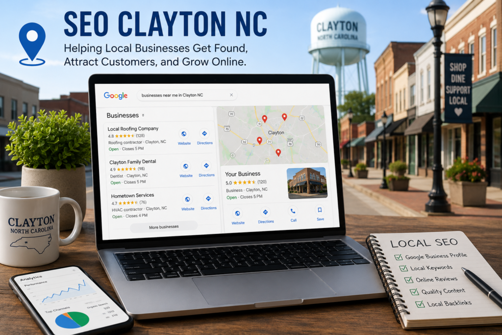 SEO Clayton NC