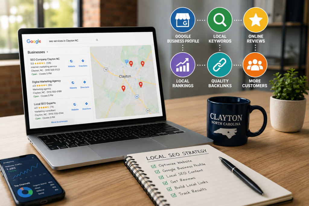 SEO Clayton NC