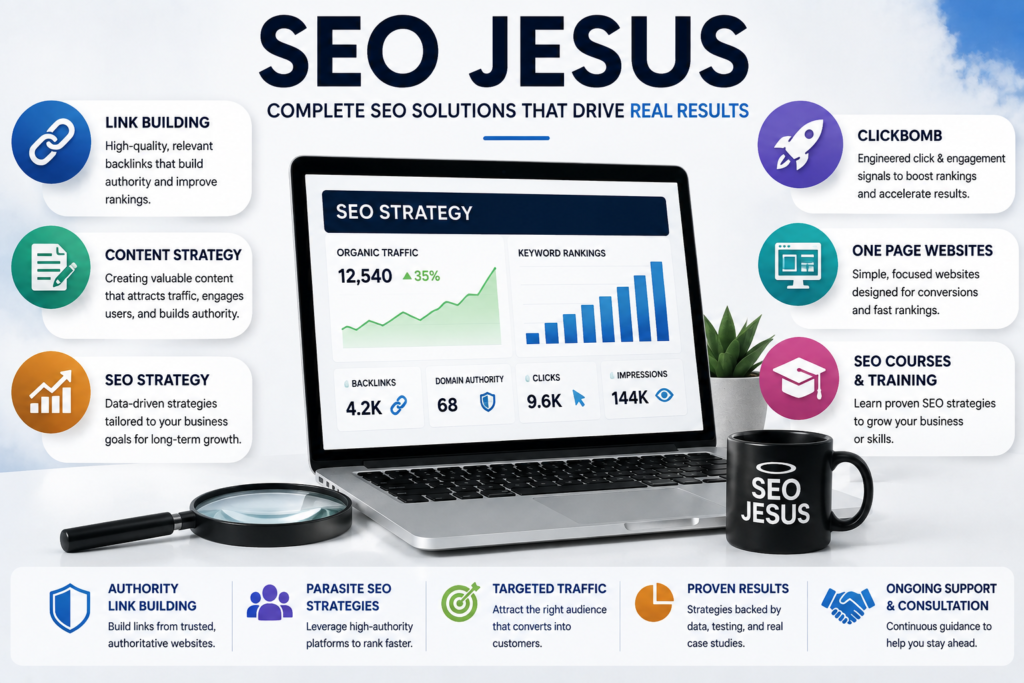 link building agency SEO Jesus