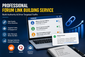 Forum Link Building Service
