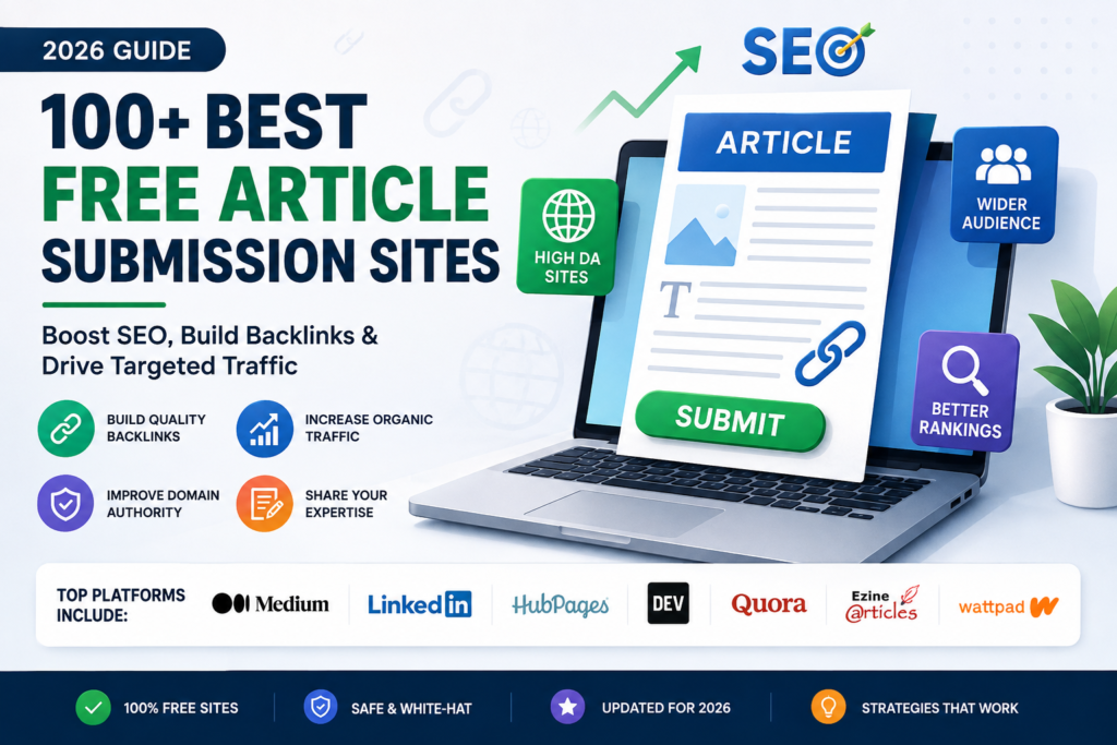 Article Submission Sites