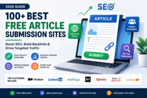 Article Submission Sites