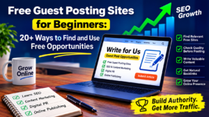 Free Guest Posting Sites for Beginners
