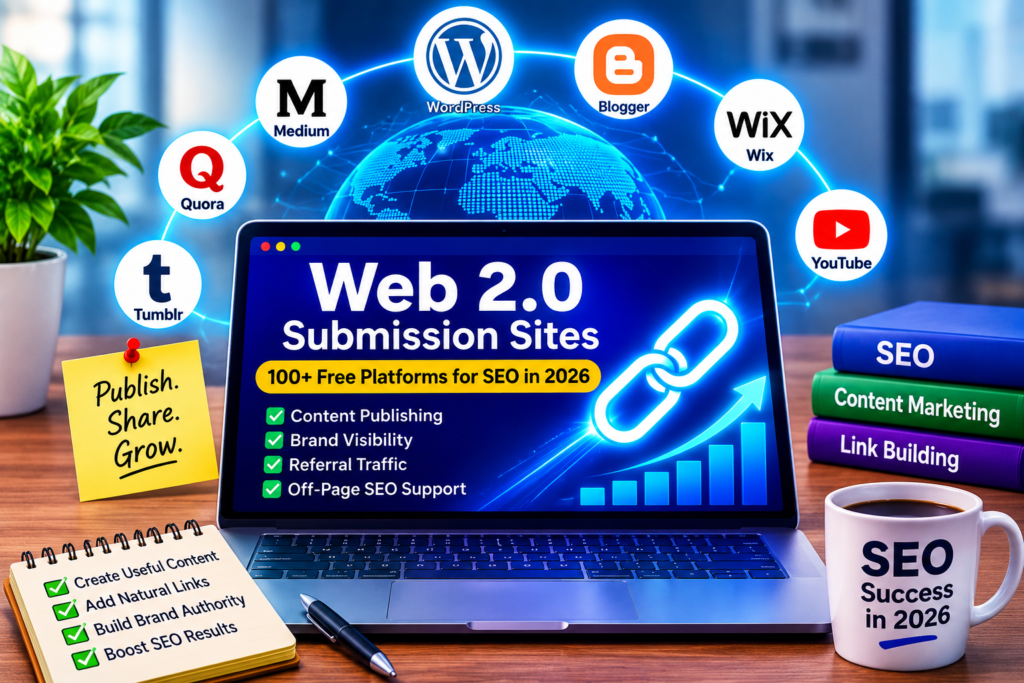 Web 2.0 Submission Sites