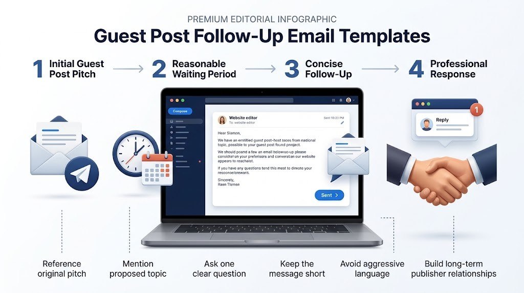 Guest post follow-up email outreach workflow and best practices