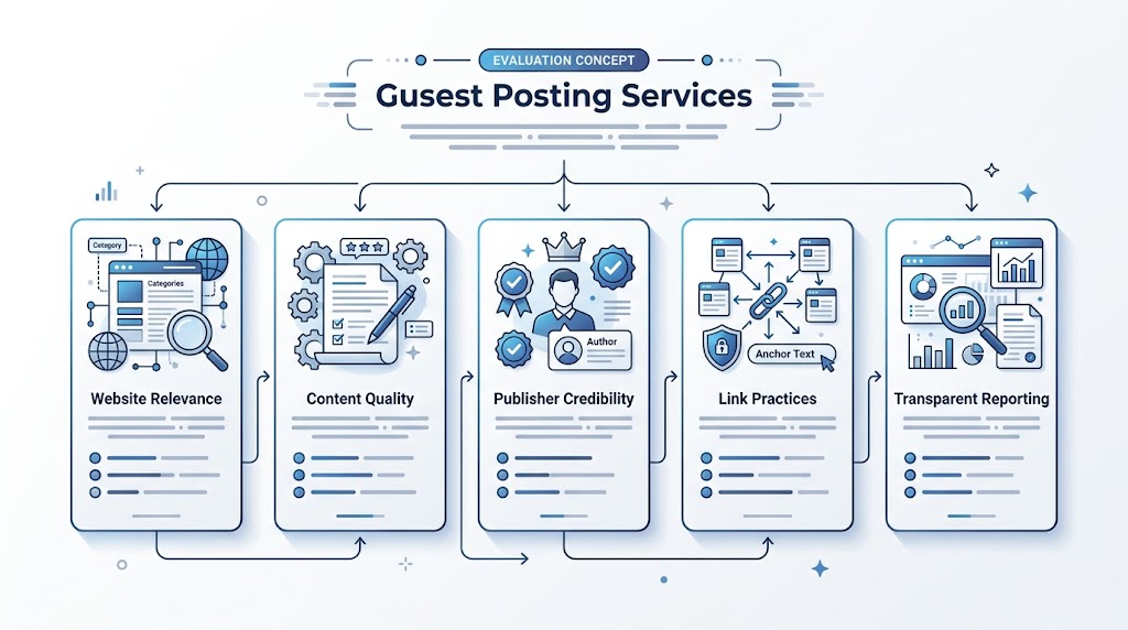 Guest posting provider evaluation checklist