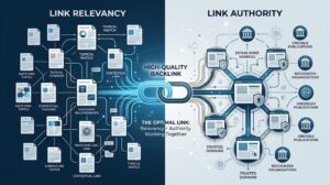 Link relevancy vs link authority comparison