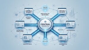 Link authority and backlink strength