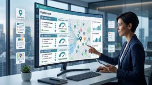 Local citation management software showing business listings, citation accuracy, directories, and local SEO data