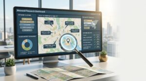 Local SEO software comparison showing keyword research, rank tracking, citations, competitor analysis, and reporting features