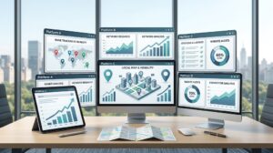 Top local SEO software comparison showing features, pricing evaluation, rankings, keywords, and reporting