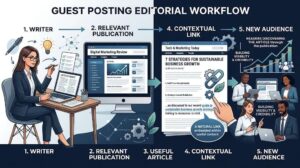 guest posting example showing an article published on a relevant website