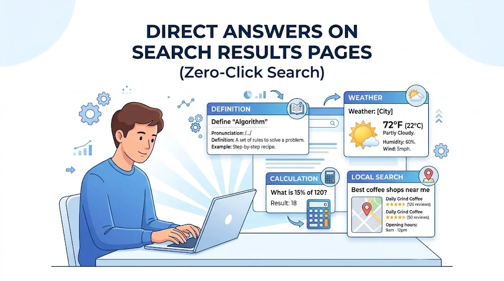 Beginner explanation of what zero click searches are